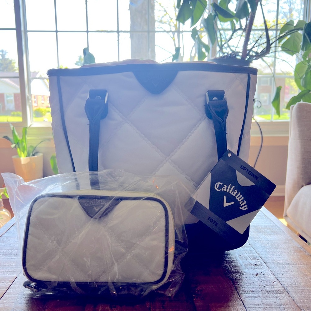 Callaway Uptown Tote and Clutch BNWT